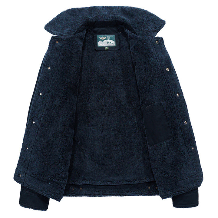 Men's Practical Transition Jacket with Teddy Lining Mune Fashion