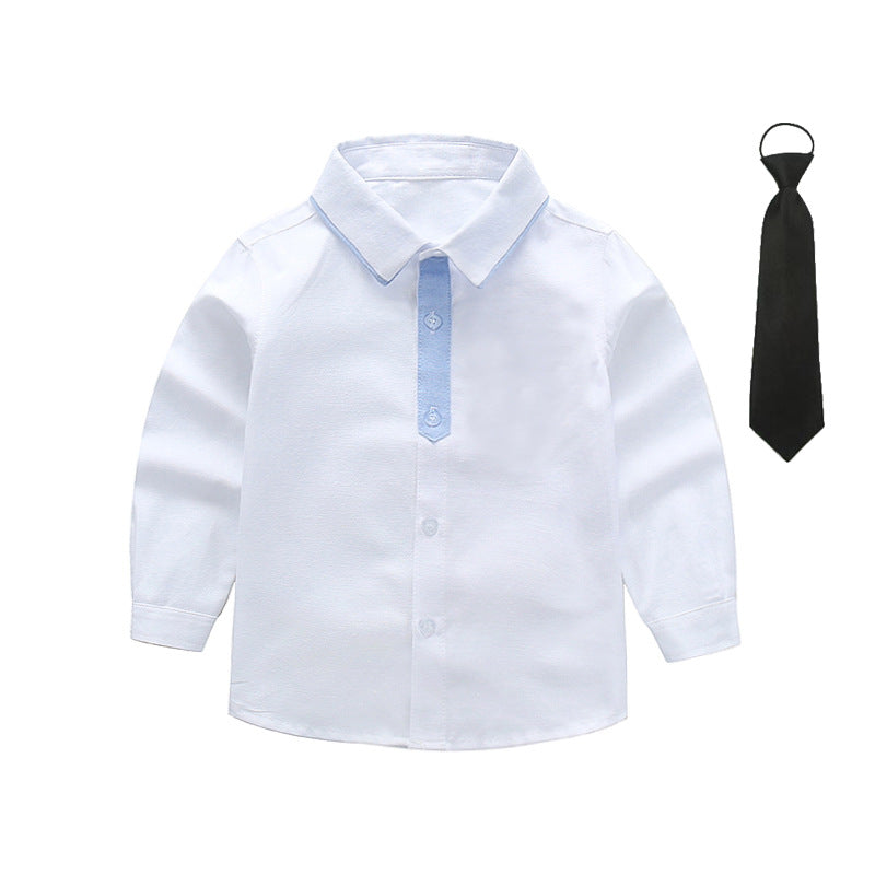 Boys stylish long-sleeve shirt with bow tie Mune Fashion