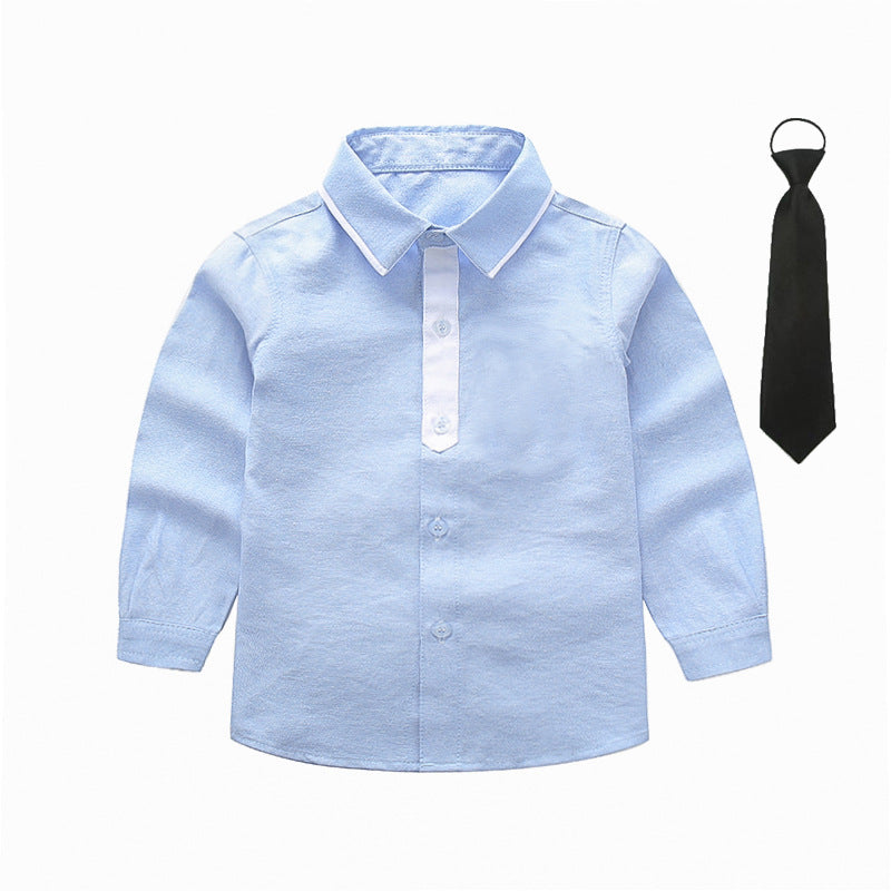 Boys stylish long-sleeve shirt with bow tie Mune Fashion
