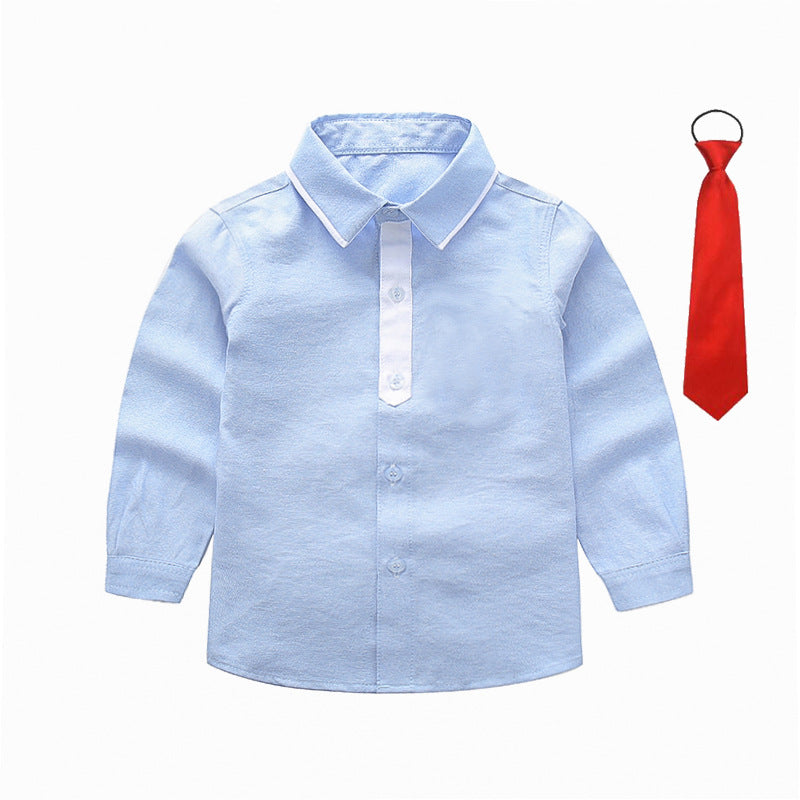 Boys stylish long-sleeve shirt with bow tie Mune Fashion