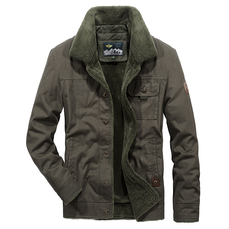Men's Practical Transition Jacket with Teddy Lining Mune Fashion