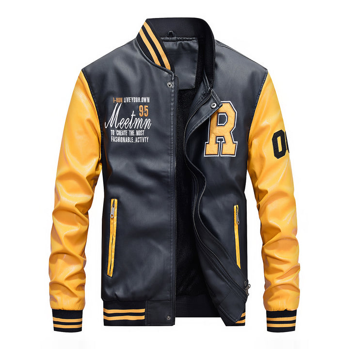 Men's Sporty College Jacket Mune Fashion