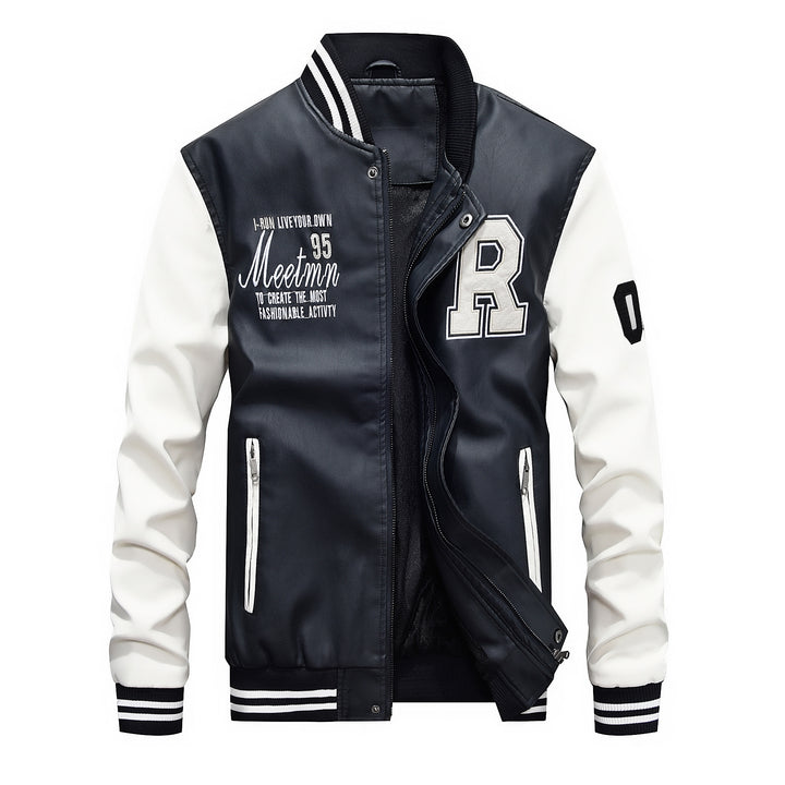 Men's Sporty College Jacket Mune Fashion