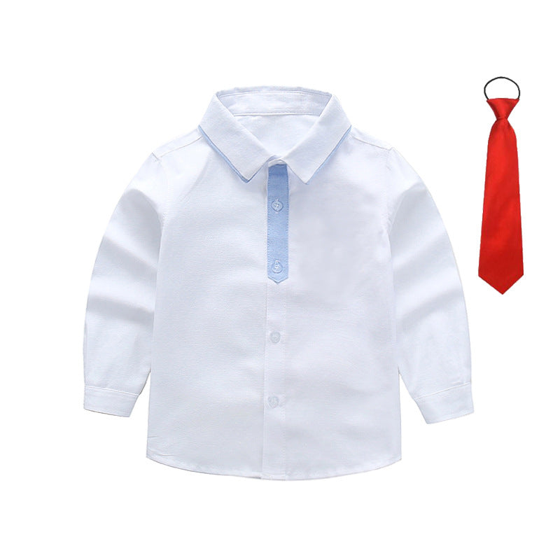 Boys stylish long-sleeve shirt with bow tie Mune Fashion