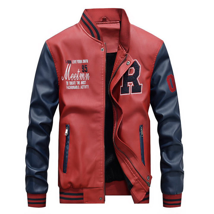 Men's Sporty College Jacket Mune Fashion