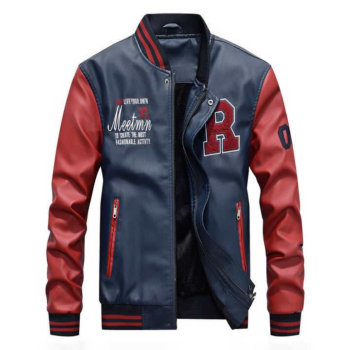 Men's Sporty College Jacket Mune Fashion