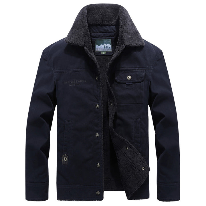 Men's Fashion Work Jacket with Teddy Lining Mune Fashion