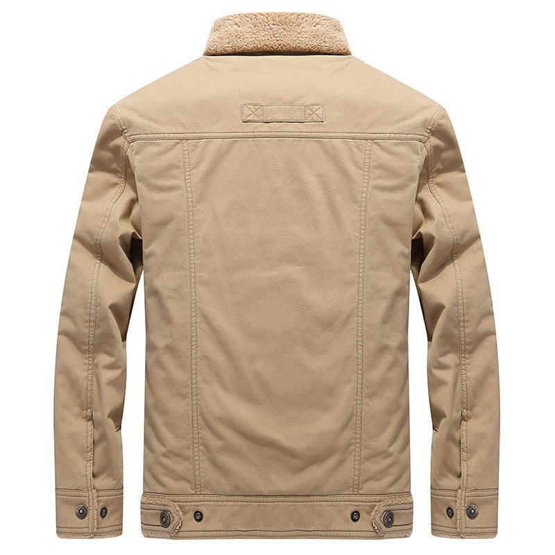 Men's Fashion Work Jacket with Teddy Lining Mune Fashion