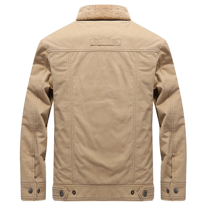 Men's Fashion Work Jacket with Teddy Lining Mune Fashion