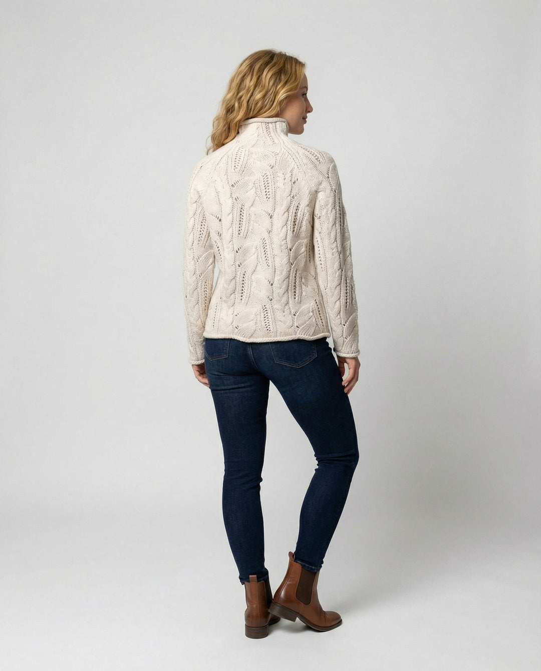 Soft cashmere sweater women