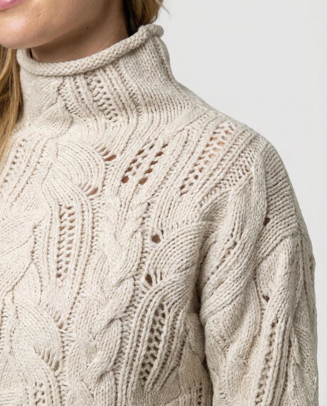 Soft cashmere sweater women