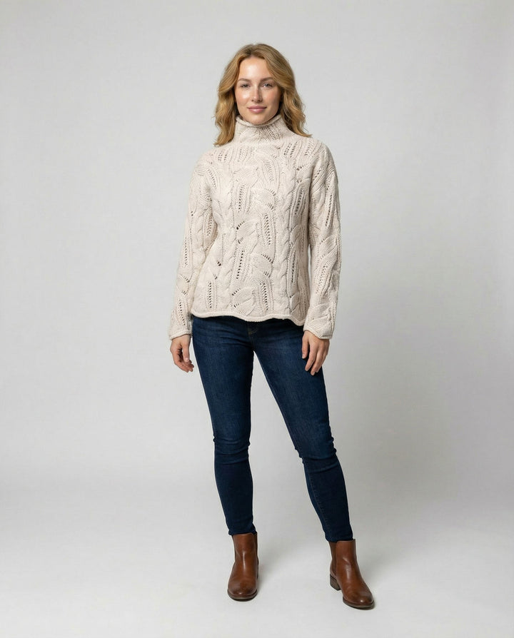 Soft cashmere sweater women