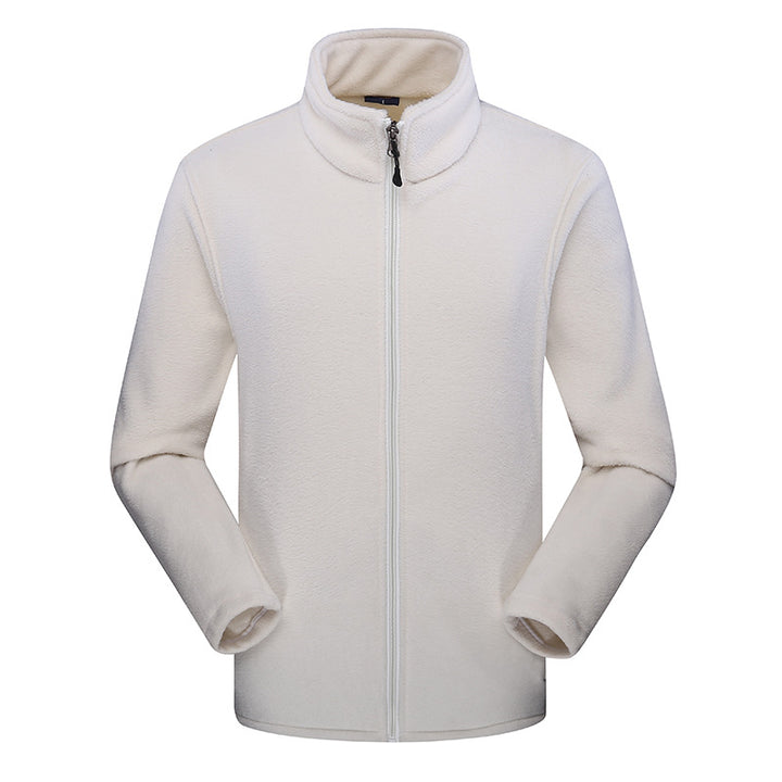 Women's Lightweight Microfleece Jacket with Stand-up Collar and Full Zip Mune Fashion
