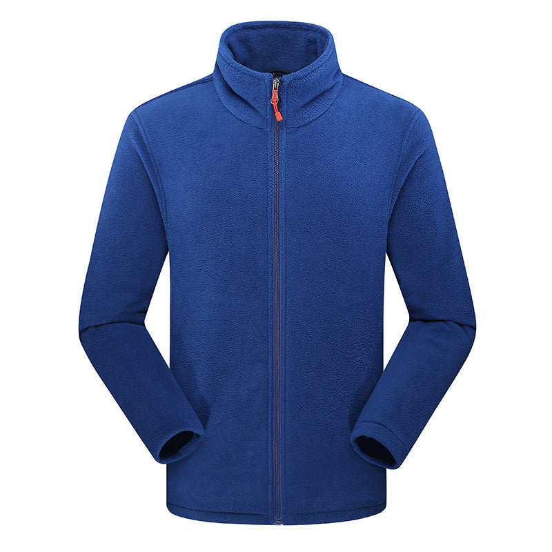 Women's Lightweight Microfleece Jacket with Stand-up Collar and Full Zip Mune Fashion