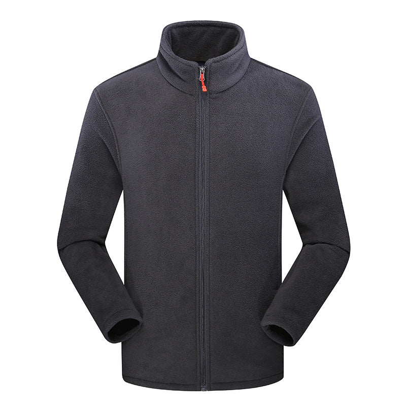 Women's Lightweight Microfleece Jacket with Stand-up Collar and Full Zip Mune Fashion