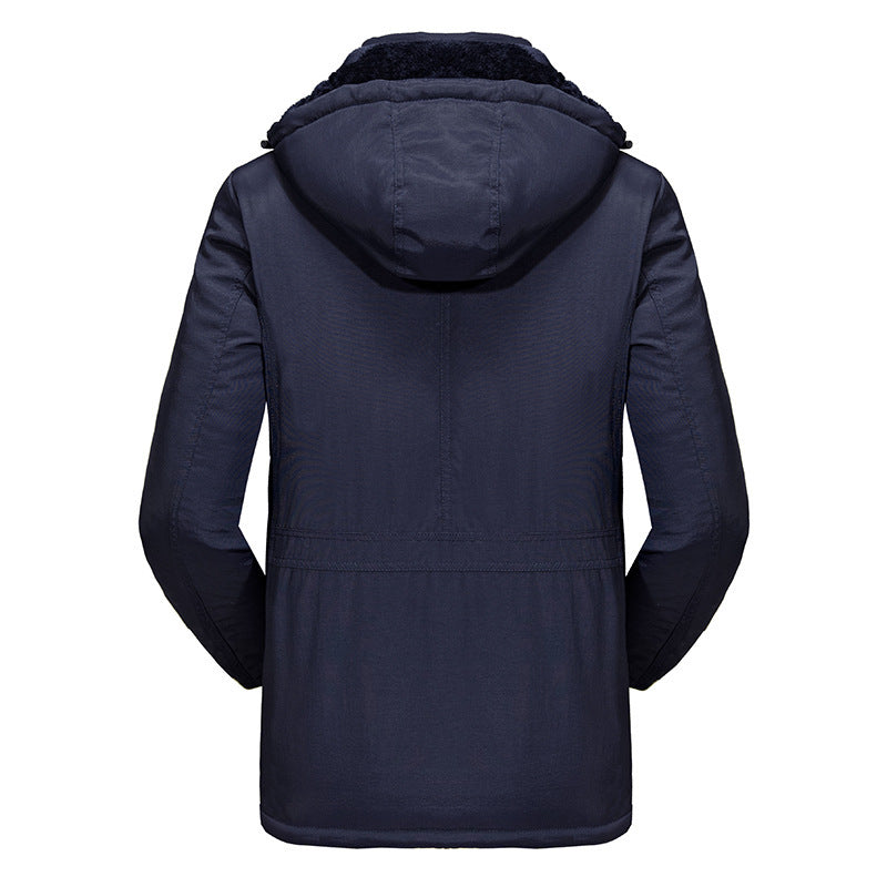 Men's Waterproof Winter Jacket with Fleece Lining Mune Fashion