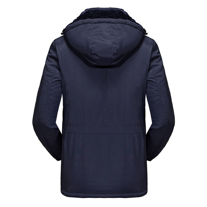 Men's Waterproof Winter Jacket with Fleece Lining Mune Fashion
