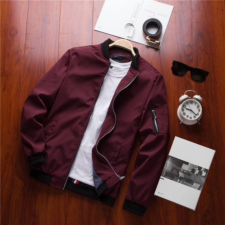 Men's Sporty Blouson Jacket Mune Fashion