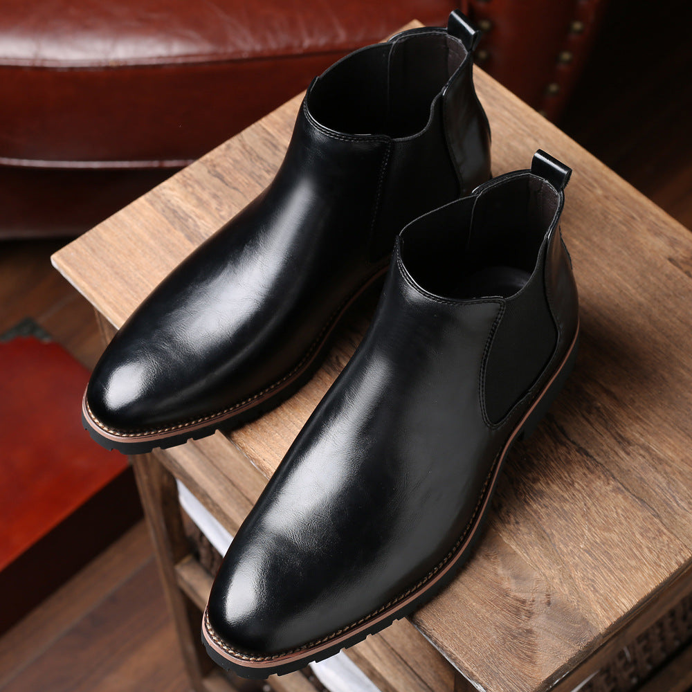 Men's Chelsea boots, casual, pointed