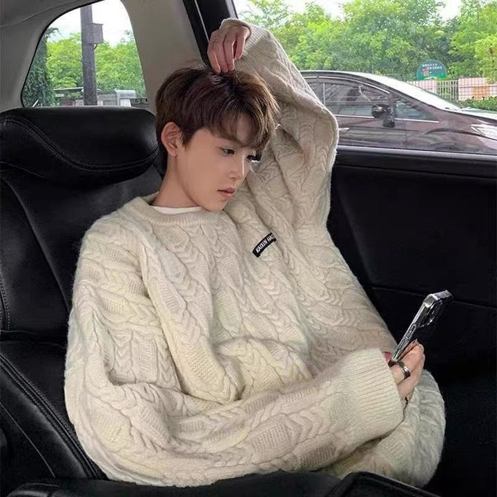 Men's Fair Isle Knit Sweater