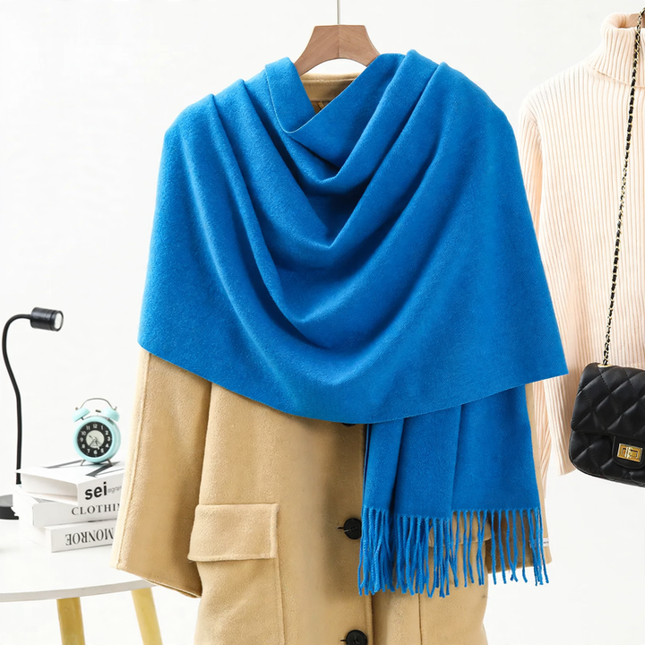 Thick winter scarf, 200x70 cm