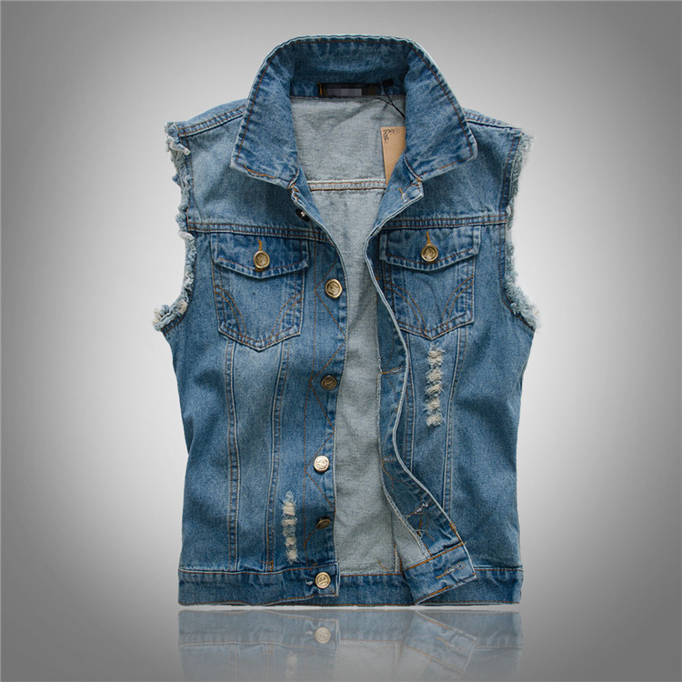 Mune Fashion Stylish Denim Vest for Men