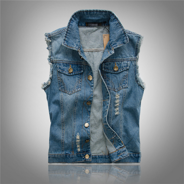 Mune Fashion Stylish Denim Vest for Men