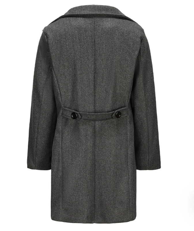 Mune | Elegant Men's Double-Breasted Coat