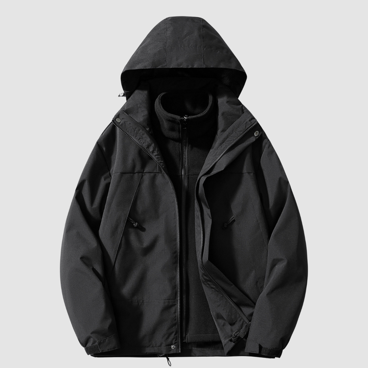 3-in-1 Fleece Winter Jacket Comfort