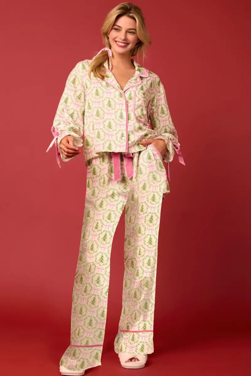 Mune | Christmas Character Sprint Pajama Long Set