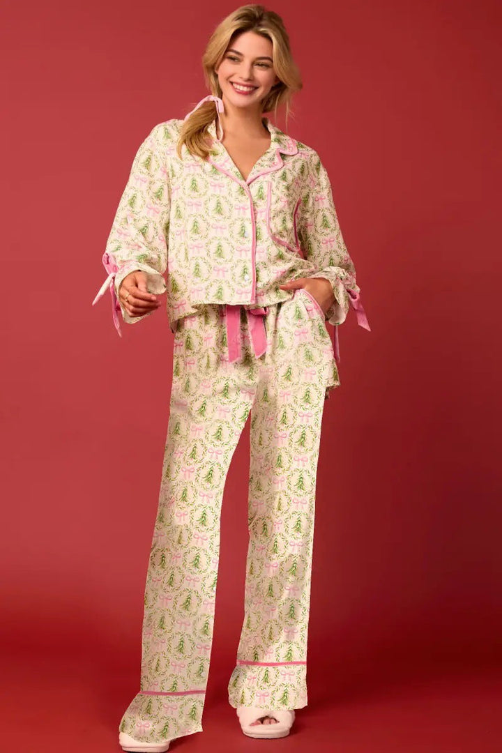Mune | Christmas Character Sprint Pajama Long Set