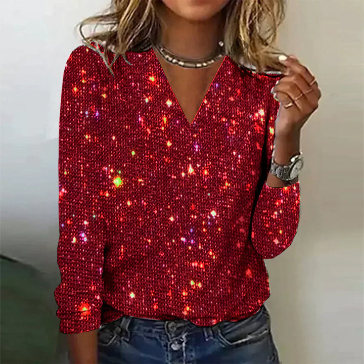 Mune | Pullover brilliant with V-neck