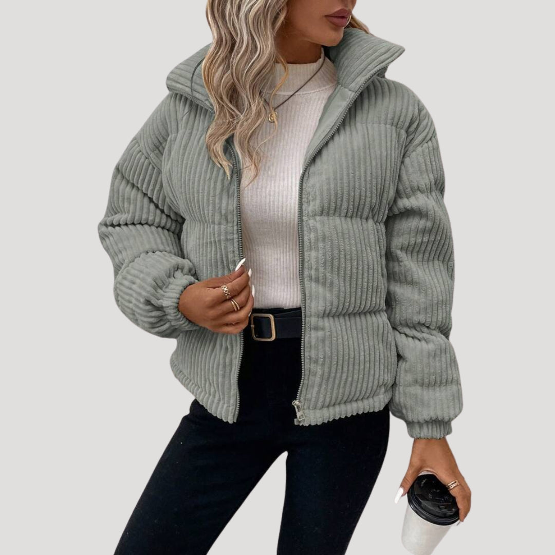 Mune | Women's Cord Jacket with Fleece Lining Winter Style
