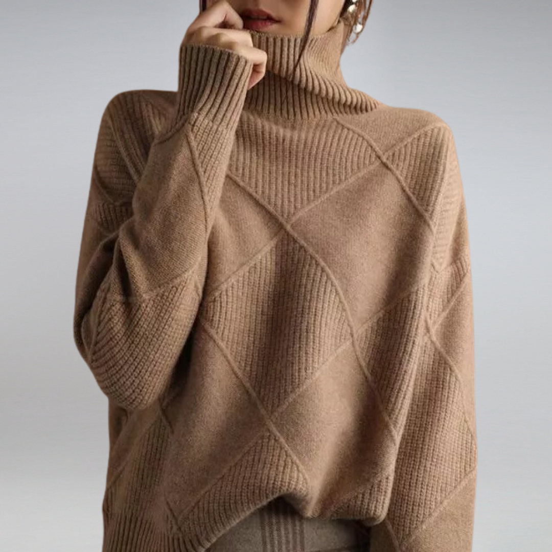 Mune | Soft Cashmere Women's Turtleneck Sweater