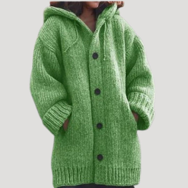 Mune | Women's chunky knitted wool winter coat