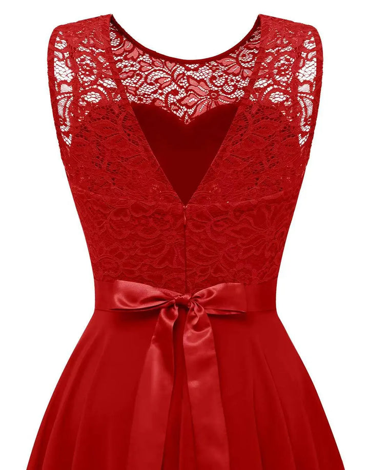 Women Wedding Guest High Low Dress