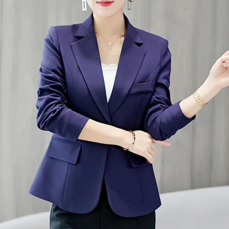 Women's Tailored Slim Fit Office Blazer