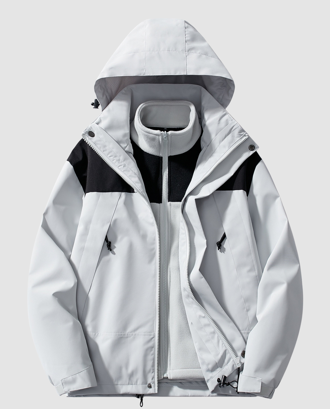 Warm women's winter jacket fleece