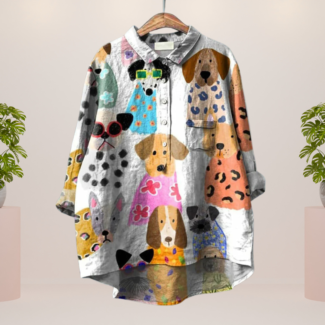 Mune Fashion | Exclusive Women's Shirt with Artistic Print