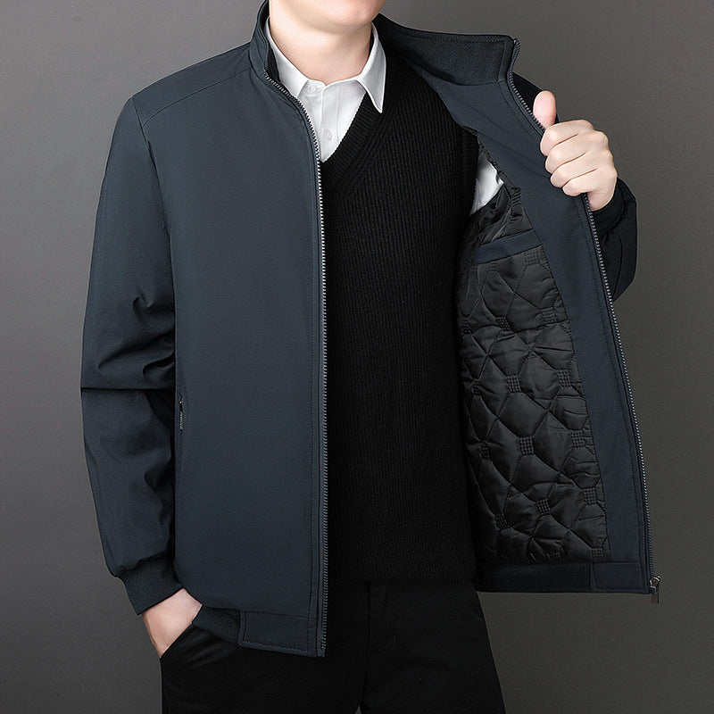 Padded men's winter jacket for everyday use