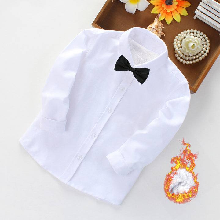 Ladies Elegant Long Sleeve Shirt with Soft Inner Side Mune Fashion