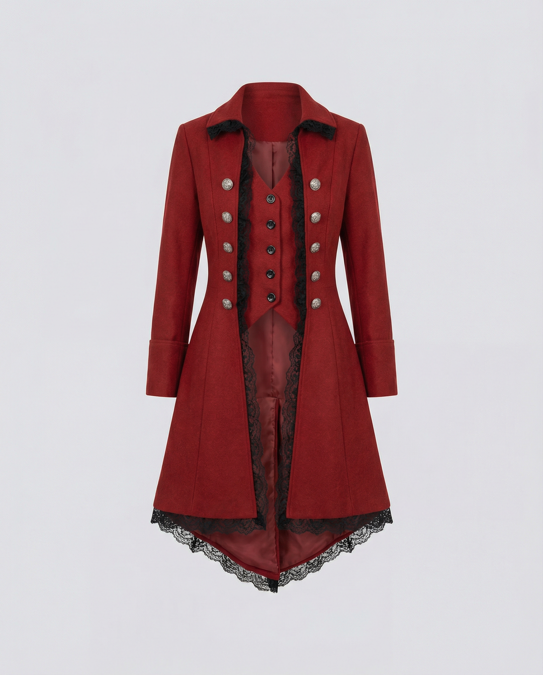 Historical women's hooded cloak