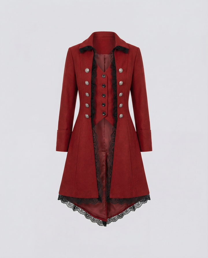 Historical women's hooded cloak