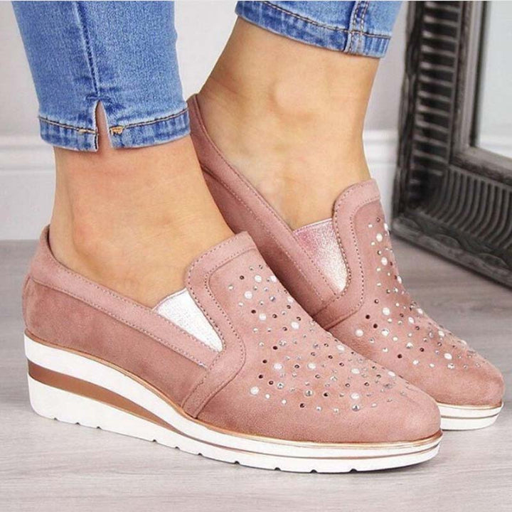 Casual wedge shoes