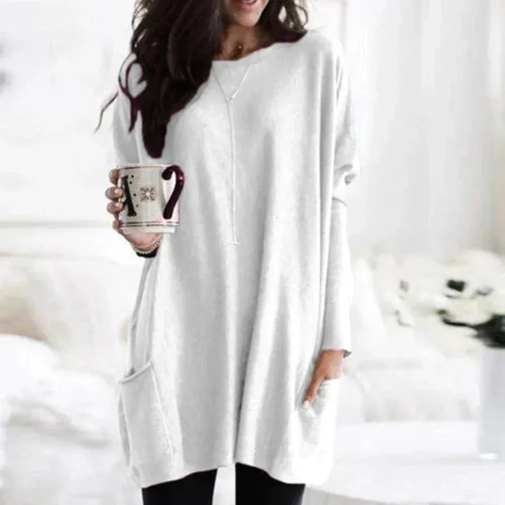 Mune | Casual Long Sleeve Long Sweater