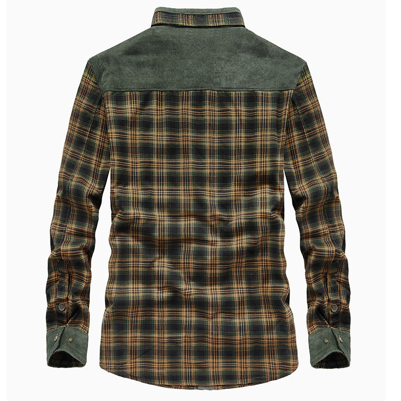 Men's Thermal Insulated Flannel Jacket Mune Fashion
