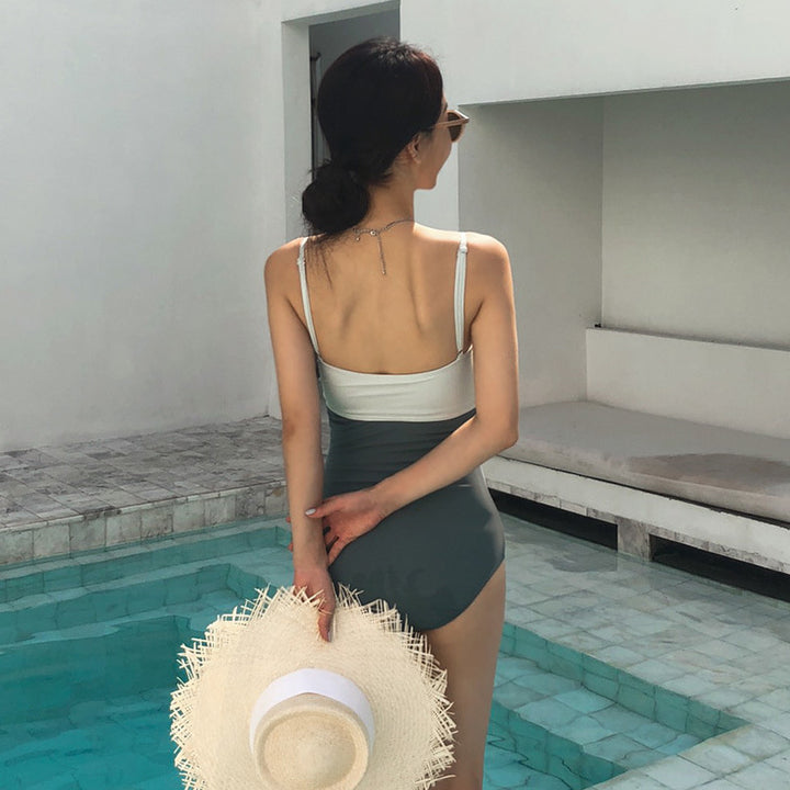 Women's High Waist Bikini with Knot Detail Mune Fashion