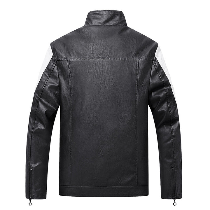 Men's Leather Jacket Mune Fashion