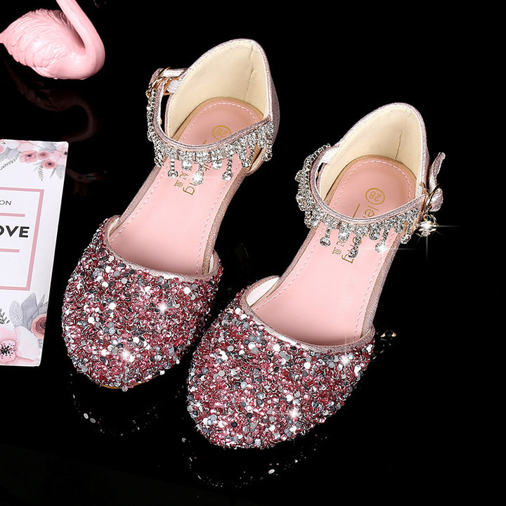 Ladies Glittering Evening and Festive Shoes Mune Fashion