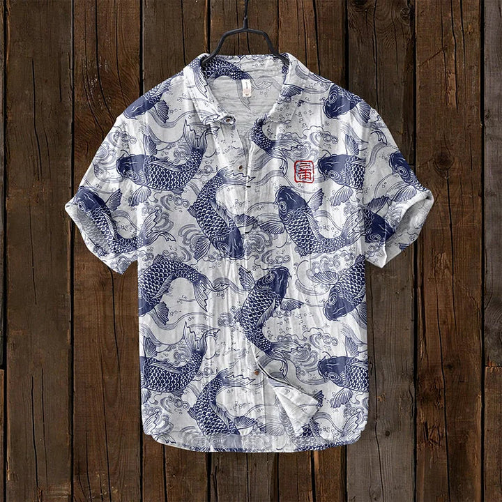 Mune | Vintage Fish Art Shirt